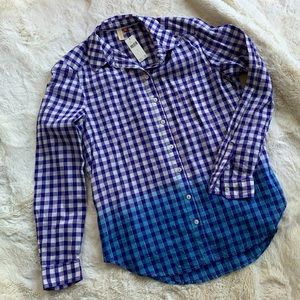 Anthropologie button down NWT